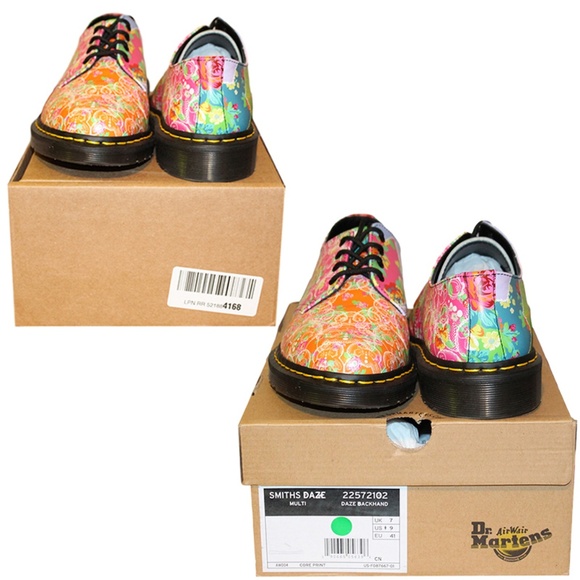 Dr. Martens Women's Daze Smiths 4-eye Oxford Shoe - Picture 6 of 8